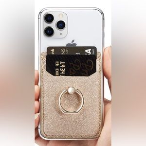 Sparkling Gold Credit Card Phone 📱Accessory!!